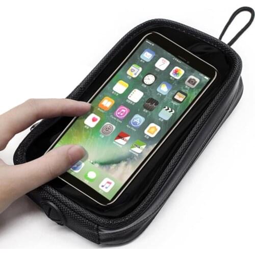 Universal Motorcycle Fuel Tank Bag Magnetic Fuel Tank Transparent Bag Mobile Phone Seat Bag Oil Bag Cell Phone Phone Holder Pouc