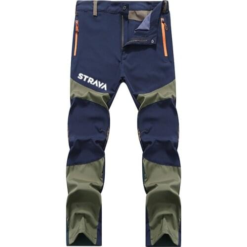 Patchwork Cycling Pants Riding Mountain Bike Mtb Clothes Mens Waterproof Breathable Bmx Racing Motorcycle Sweat Pants Outdoor