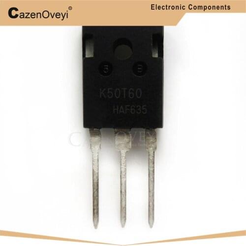 1pcs/lot K50T60 IKW50N60T TO-247 50A/600V IGBT Field effect Triode new original In Stock