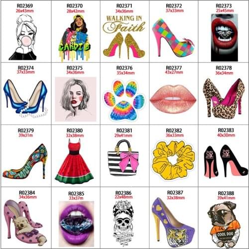 30pcs/lot Fashion Resin Flat Back for Hair Bows Bow-knots Planar Resin Crafts R0237 R0238