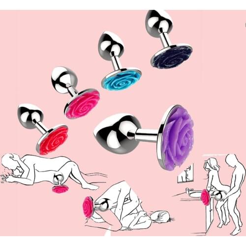 Stainless Steel Butt Plug Anal Plug Anal Sex Toy Metal Jewelry Diamond Male Masturbation Anal Sex Products for Man