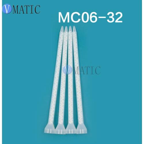 Free Shipping Resin Static Mixer MC 06-32 Mixing Nozzles For Duo Pack Epoxies (White Core)