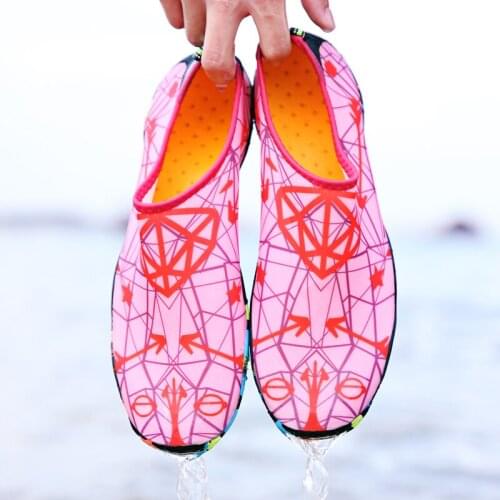 Summer Water Shoes Upstream Barefoot Water Sports Solid Color Non-slip Shoes Unisex Swimming Diving Socks Beach Sandals 5z
