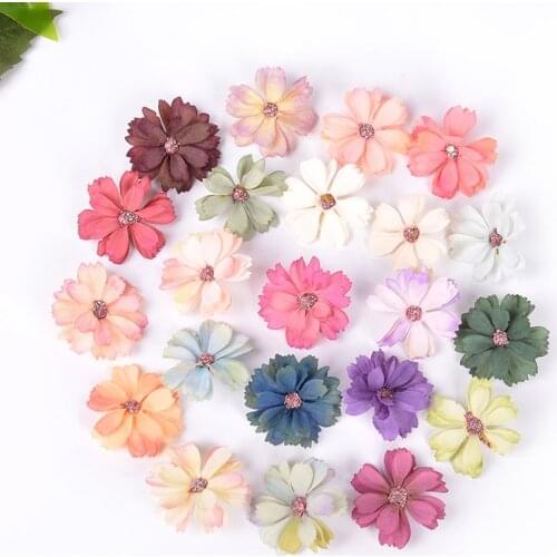 1Pcs Multilayer Flower head Birthday Party Wedding Home Decoration DIY Artificial Flowers Accessories Flower head