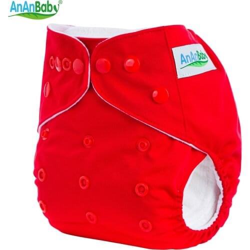 Washable Baby Nappies Double Gussets Adjustable Cloth Diaper Waterproof Breathable Reusable Diaper/Couche Lavable HA002