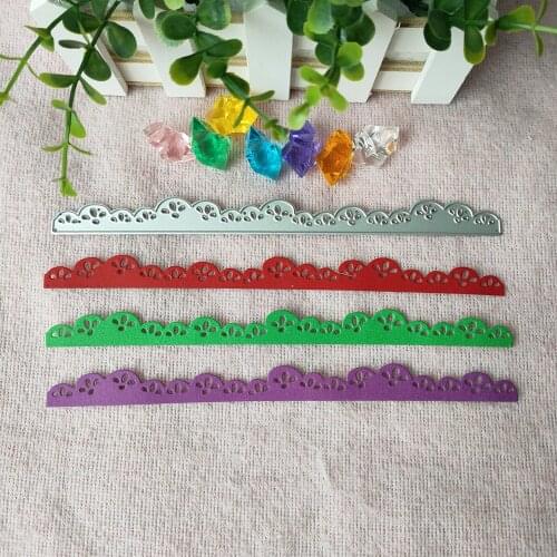 New Long Strips of lace metal cutting die for scrapbook, decorative carving, die cutting, paper cards, process tools