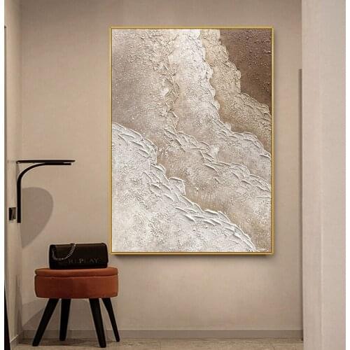New Design Thick Oil Painting On Canvas Abstract Wall Art Hand Painted Canvas Art Picture Modern Home Wall Decorative Paintings