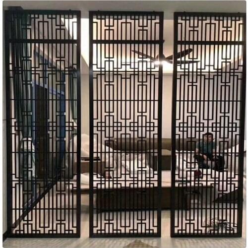 Stainless Steel Screen Partition Home Entrance Door To Block The Living Room Decoration Entrance