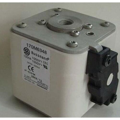 Fuses: 170M6348 1000A 1000V / 170M6548 1000A 1000V / 170M6598 1000A 1000V aR