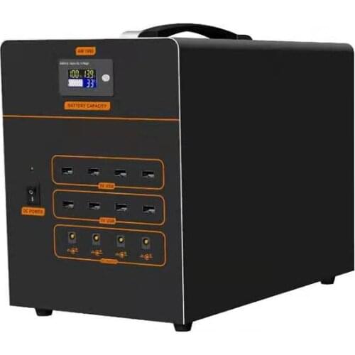 Ronglian Large Capacity Solar Power Bank Charging Station 1000wh Mobile Power Power Station