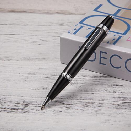 Luxury Mini Metal Ballpoint Pen High Quality Roller Pen Black Ink Refill Pen for Business Writing Tools Office School Supplies
