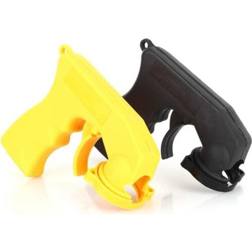 Spray Gun Handle Spray Adaptor Aerosol Spray Gun Handle With Full Grip Trigger Locking Collar for Car Maintenance