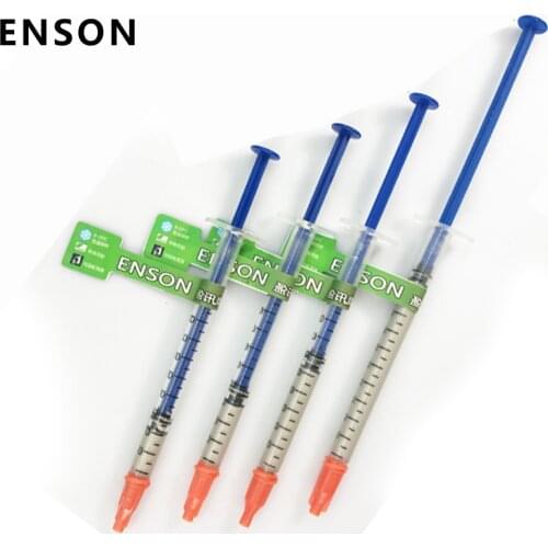 0.2ML 0.3ML 0.5ML 1.0ML Silver Conductive Paint Paste Wire Glue Electrically Conductive Glue Paste Adhesive Paint for PCB Repair