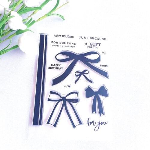 11*16 Happy Birthday Transparent Rubber Clear Stamp Silicone Seal for DIY Scrapbooking Photo Album Decorative Sentiment Stamp