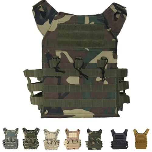 Tactical Equipment JPC Molle Vest Airsoft Paintball Hunting Vest Plate Carrier Vest Military Gear Body Armor