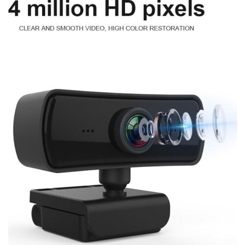 HD USB Webcam 1080P Computer PC WebCamera with Microphone Rotatable Cameras For Live Broadcast Video Calling Conference Work