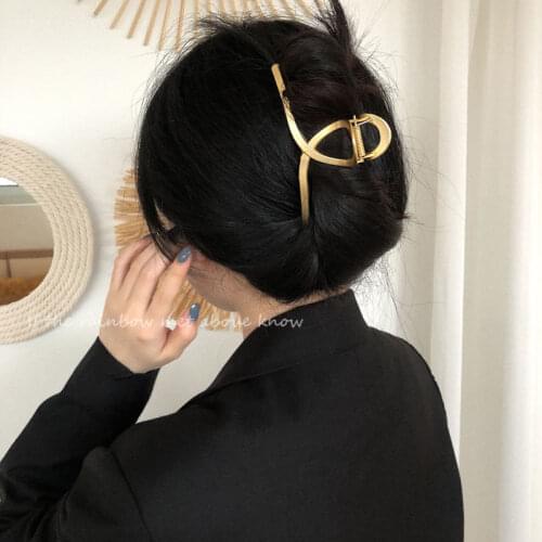 WYBU Women Metal Hair Claws Hair Accessories Hairclips Hairpins Ladies Headwear Girls Ornaments Griffe de cheveux