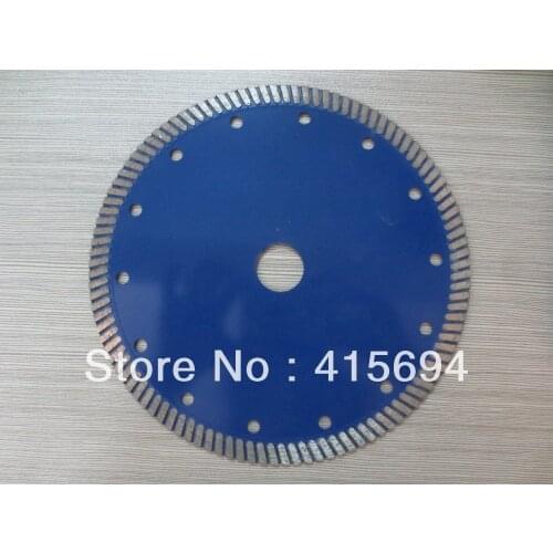 180X10X22.23-15.88mm hot pressed fine turbo diamond saw blade for tiles, ceramic,granite,marble,bricks and concrete