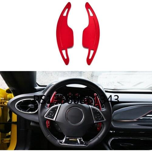 2pcs Steering Wheel Shift Paddle Shifter For Chevrolet Camaro 2016 2017 2018
