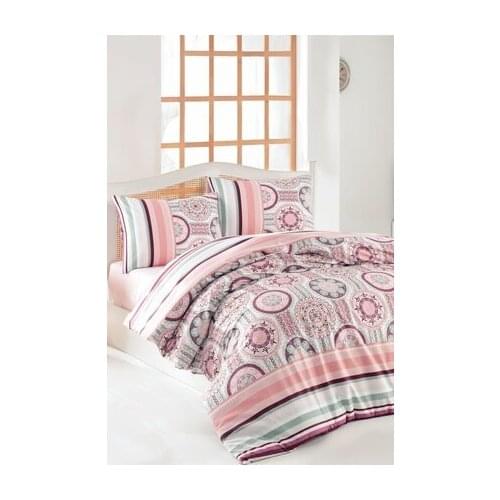 Colorful Design 240x220cm King size Double side 4 PCS 100% Cotton Bedding set