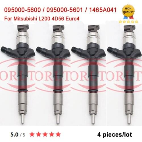 4 pieces/lot ORLTL 1465A041 Nozzle 095000-5600 0950005600 Common Rail Engine Injection for Mi tsubishi L200 4D56 Euro4
