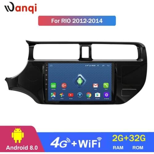 2+32G 4G Netcom WIFI 9" 2.5D HD Touch Screen Car Audio For KIA Rio K3 2012 2013 2016 Android Multimedia Car GPD System NO DVD