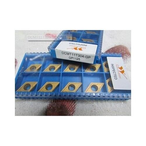 Free Shipping carbide inserts DCMT11T304-GP Suitable for SDJCR Series Turning Facing External Lathe Tool