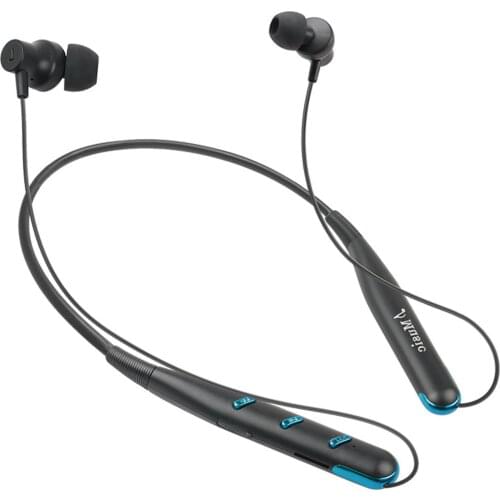 Bluetooth 5.0 Neck-mounted Noise Reduction Sports Earphones In-ear Stereo Headphones Magnetic Handsfree Headset TF Card