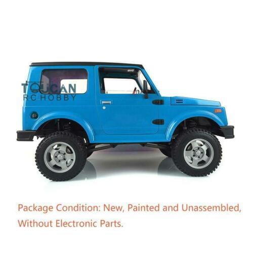 Capo 1/6 RC Race Car Crawler SIXER1 Samurai Jimny DIY Painted Blue Model KIT Unassembled CD15828 THZH0493-SMT2