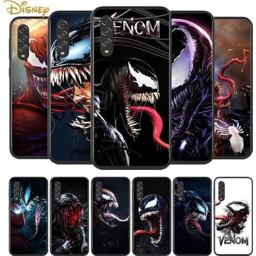 Venom Marvel Hero for Samsung Galaxy A90 A80 A70 A60 A50 A40 A20 A2Core A10 M31 M21 M60 M40 M30 Black Phone Case