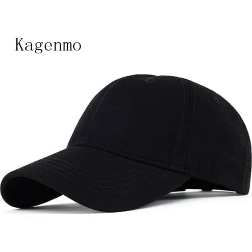 Kagenmo 100% cotton Washed casquette baseball caps Men hats summer Embroidery Dad Hat for Women gorras snapback sunbonnet