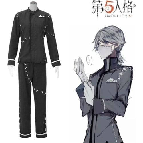 Game Identity V Cosplay Costumes Set Survivor Embalmer Aesop Carl Cosplay Costume Original Skin Party Outfits Men Suit