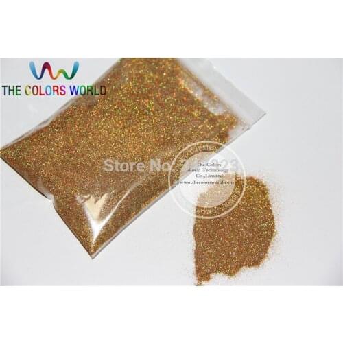 Laser Gold 0.1MM 004Micro Fine Glitter Crafts Soapmaking Tatto Spa Products Ultrafine 1 Lot =50g