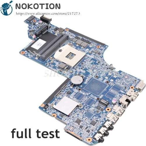 NOKOTION For HP Pavilion DV6 DV6-6000 Laptop Motherboard HM65 UMA DDR3 HD3000 641490-001 MAIN BOARD