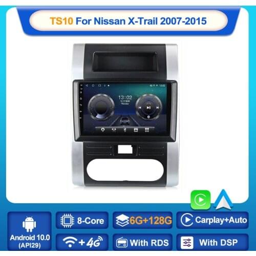 MEKEDE Android 10 8-Core Car Radio Multimedia Video Player Navigation GPS For Nissan X - Trail X Trail 2 T31 2007 - 2015 no dvd