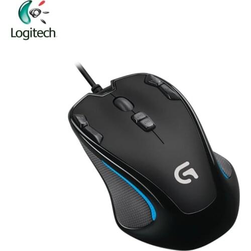 Logitech G300S Wired Gaming Mouse for Laptop PC Gamer Mouse 2500DPI Programmable Buttons