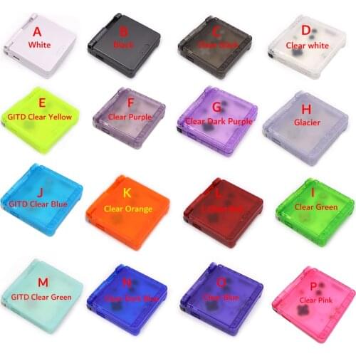 10pcs No Need Cut For GBA SP IPS Plastic Housing Case shell For GameBoy Advance SP IPS backlight LCD & AGS 001 & AGS 101 LCD