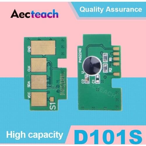 Aecteach MLT D101S 101 Toner Chip MLT-D101 101S for Samsung ML-2160 ML2160 ML2165 ML 2168W SCX-3400 SCX-3405 SCX3407 Printer
