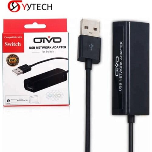SYYTECH IV-SW037 Universal Network Card Adapter USB 2.0 Lan connection For Nintendo-Switch Game Accessories