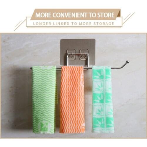 Bathroom Towel Rack Storage Rack Toilet Paper Holder Roll Paper Holder Kitchen Toilet Paper Holder Hanging Kitchen Gadget Sets