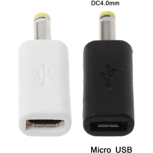 1PC Micro USB Female To DC 4.0x1.7mm Male Plug Jack Converter Adapter Charge Forand more