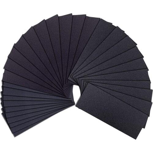 30 Pieces Wet and Dry Sandpaper 80 120 220 Grit Assorted Sanding Sheets, 9 x 3.6 Inches Abrasive Paper