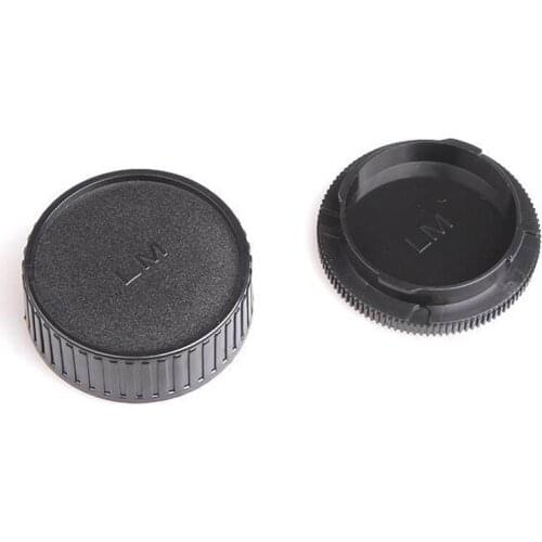 50Pairs/lot Camera Lens Body Cover + Rear Lens Cap Hood Protector for Leica M LM Camera M6 M7 M8 M9 M5 M4 M3 SLR Camera and Lens