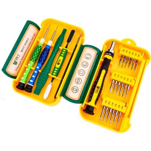 BEST 8925 24 pcs Multitool Portable Precision Telecommunication Repair Screwdriver Crowbar Tool Set Cellphone Laptop Tools