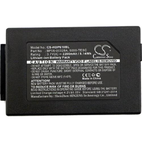 Cameron Sino 2200mAh Battery for Barcode Scanner Honeywell Dolphin 6100 Dolphin 6110 ScanPal 5100 6000-TESC