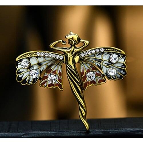 Zlxgirl mens vintage brooch jewelry fashion women and men Party Gifts Womens clothing Gold Scarf pin Brooches