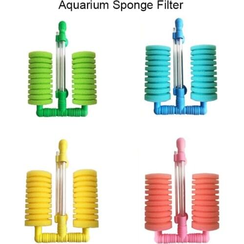 New Aquarium Filter for Aquarium Fish Tank Air Pump Skimmer Biochemical Sponge Filter Aquarium Bio Filter Filtro Aquario