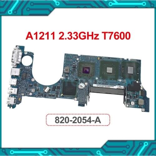2.33GHz CPU T7600 Motherboard For Macbook Pro 15" A1211 Logic Board 661-4230 661-4230 820-2054-A 2006 2007