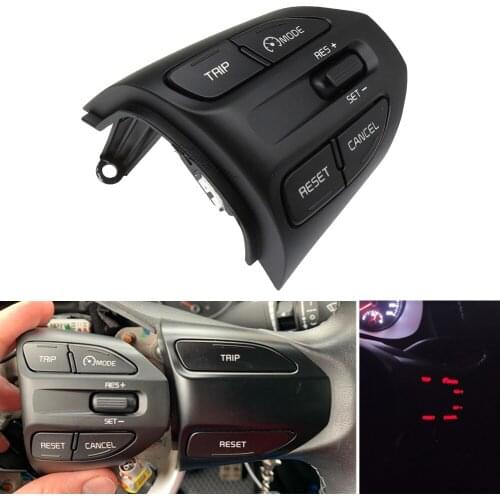 For KIA K2 RIO 2017 2018 2019 2020 2021 RIO X LINE Brand New Cruise Control Remote Bluetooth Switch Steering Wheel Button