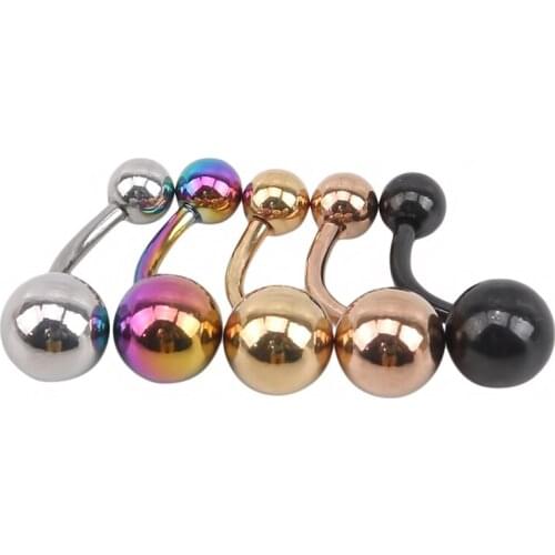 Stainless Steel Umbilical Ring Women Summer Fashion Body Jewel Tattoo Puncture Tool Belly Button Piercing Nails 32Pcs/Set